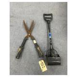 2 Pcs - Dog Pooper Scooper 8 Hedge Trimmer