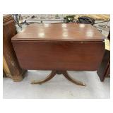 Wooden Drop Leaf Table 40"L x 27"W x 30"H