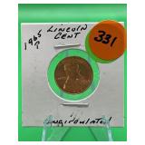 1965-P Lincoln Cent Uncirculated