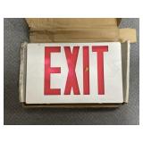 Thermoplastic Exit/Emergency Combo Light