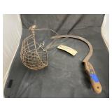 Wire Muzzle & Vintage Scythe