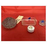 4 Pcs - Flower Frogs - Glass Tray & More