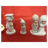 3 - Precious Moments Figurines