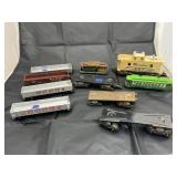 10 Pcs - Assorted Train Cars