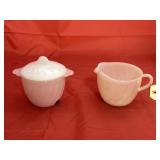 Fireking Pink Sugar/Creamer