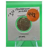 1973-P Jefferson Nickel Uncirculated