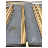 6 Pcs - Wood Trim 96"L