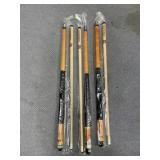 3 - Mizerak 58" 2 Pc Maple Pool Cues NIB