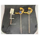 3 Pcs - Clamps