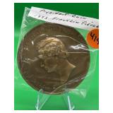 Large President Coin 1852 Franklin Pierce