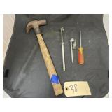 4 Pcs - Hammer - Tire Gauges & More