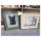 2 - Framed Dog Pics -  Wagner