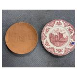 2 Plates - Frankoma & Johnson Bros