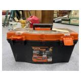 Plastic Toolbox w/Tools