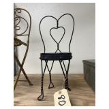 Metal Doll Chair