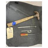 4 Pcs - Hammer - Tire Gauges & More