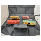 5 Pcs - Assorted Train Cars