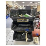 3 - Plastic Nestable & Stackable Storage Bins