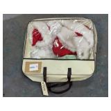 Santa Suit in Zippered Bag