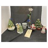 8 Pcs - Christmas Figurines - Decorative Bowl
