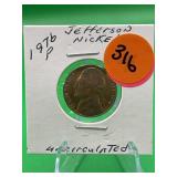 1976-P Jefferson Nickel Uncirculated