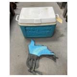 Dog Life Jacket w/Rubbermaid Insulated Cooler