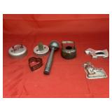 Metal Cookie Cutters & Ice Cream Scoop