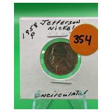 1958-P Jefferson Nickel Uncirculated