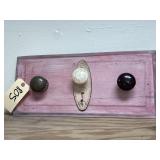 Vintage Door Knob Wall Dï¿½cor 20"