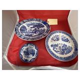 3 Blue Plates - Willow & Maruta