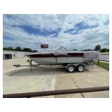 1987 Larson Boat - AS IS - Inboard Motor
