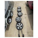 5pc - Wheels & Tires