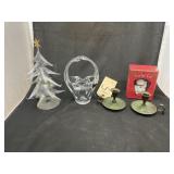5 Pcs - Glass Tree Dï¿½cor - Poseany Glass Basket