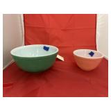 2 - Pyrex Bowls