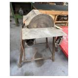 Electric Disc Sander on Stand