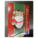 Fitz & Floyd Southern Santa Cookie Platter