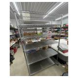 6-Tiered Wire Rack 47"L x 18"W x 75"H