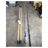 Overhead Light - 2 Fishing Rods