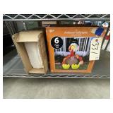 2 Pcs - 6ft Inflatable Turkey - Turkey Candle