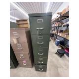 Metal 5-Drawer Filing Cabinet