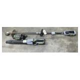 Battery Power Weedeater - Leaf Blower- Charger - 3