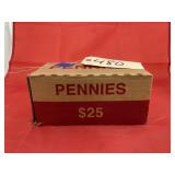 $25 Box Pennies