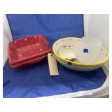 2 - Temptations Casserole Dishes - Easter Bowl
