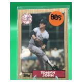 1987 TOPPS TOMMY JOHN CARD