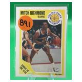 ROOKIE CARD 1989 FLEER HOF MITCH RICHMOND