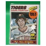 ROOKIE CARD 1977 TOPPS MARK THE BIRD FIDRYCH