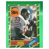 EARLY CARD 1986 TOPPS ROGER CRAIG