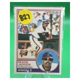 SCARCE CARD 1983 OPEECHEE HOF REGGIE JACKSON