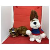 Flappy the Floppy Eared Dog - Plush Racooon