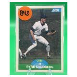 1989 SCORE HOF RYNE SANDBERG CARD